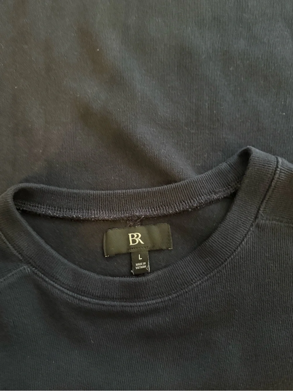 Men's Banana Republic Classic Black Crewneck Sweater